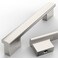 Asidrama 10 Pack 375 Inch96mm Brushed Satin Nickel Cabinet Pulls Kitchen Cabinet Handles Satin Nickel Cabinet Pulls Cabinet Hardware for Cupboard Drawer