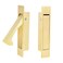 Dontay Pocket Pull Handle Edge Pull Professional Stainless Steel 304 Flush Mount for Sliding Door Satin Brass 2