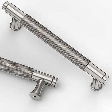 Asidrama 10 Pack 5 Inch128mm Brushed Satin Nickel Kitchen Cabinet Pulls Cabinet Pulls Kitchen Cabinet Hardware for Cupboard Drawer Pulls