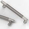 Asidrama 10 Pack 5 Inch128mm Brushed Satin Nickel Kitchen Cabinet Pulls Cabinet Pulls Kitchen Cabinet Hardware for Cupboard Drawer Pulls