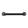 Rok 10 Pack Hardware Matte Black Industrial Pipe Style 5132 128mm Center 6 Inch Length Black Kitchen Hardware for Cabinets Farmhouse Hardware Kitchen PullHandle P9022128MB