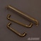 Alzassbg 10 Pack Antique Brass Cabinet Handles 5 Inch128mm Hole Centers Arch Modern Cabinet Pulls Kitchen Cabinets Hardware for Cabinets and Drawers AL3503AB