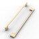 FILTA 6 Pack 10 Inch256mm Hole Centers Brushed Brass Cabinet PullsStylish Kitchen Cabinet Handles Zinc Alloy Gold Cabinet Hardware for Cabinets Cupboard Handles Drawer Pulls