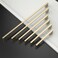 FILTA 6 Pack 10 Inch256mm Hole Centers Brushed Brass Cabinet PullsStylish Kitchen Cabinet Handles Zinc Alloy Gold Cabinet Hardware for Cabinets Cupboard Handles Drawer Pulls