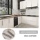 Satanga Edge Finger Tab Pull for cabinets Kitchen Concealed Drawer pulls Aluminum Flat Hidden Back Mount Door Handle for Home Pack of 10 Modern Brushed Nickel 787 Overall Length Easy Installation