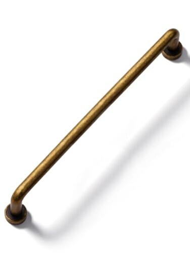 JIASENBAO Antique Brass Cabinet Bar Pulls 756 Hole Center 5 Pack Classic Vintage Retro Drawer Handles Kitchen Cupboard Bathroom Dresser Cabinet Hardware