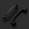 Ravinte Decor 5 Pack Arch Cabinet Pulls 334 Inch Black Drawer Handles for Kitchen Dresser Cabinet Doors Curved Solid Hardware