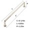 khtumeware 10 Pack Polished Nickel Cabinet Pulls 614 Inch160mm Hole Centers Cabinet Handles Kitchen Hardware Straight Bar for Cabinets and Drawer Pulls