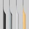 Shozafia 5 Pack Finger Pulls for Cabinets Streamlined Long Concealed Handle for Home Kitchen Door Drawer Cabinet Mount Finger Edge Tab Pull Golden Aluminum Gold300mm1181 Overall Length