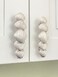 Costello Coastal Knobs Costello Coastal Seashell Drawer Pull Vertical 2Pack Artist Pewter Hardware Collection