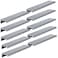 LC LICTOP Rouned Edge Pull Handle for Cabinets 787 Inch Aluminum Alloy Finger Tab Pulls Concealed Drawer Pull for Kitchen Dresser Wardrobe 63 Inch Hole Spacing 10Pcs Chrome Plated Edge Pulls