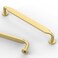 Asidrama 10 Pack 5 Inch128mm Brushed Gold Kitchen Cabinet Handles Cabinet Pulls Kitchen Cabinet Hardware for Cupboard Drawer Pulls