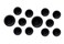 QCAA Solid Brass Finger Pull 34 Matte Black 12 Pack Made in Taiwan