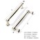 khtumeware 10 Pack Polished Nickel Cabinet Pulls 334 Inch96mm Hole Centers Cabinet Pulls Kitchen Cabinet Hardware for Cupboard Drawer Handles Dresser Pulls