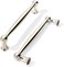 khtumeware 10 Pack Polished Nickel Cabinet Pulls 334 Inch96mm Hole Centers Cabinet Pulls Kitchen Cabinet Hardware for Cupboard Drawer Handles Dresser Pulls