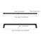 Asidrama 10 Pack 88 Inch224mm Matte Black Cabinet Pulls Cabinet Handles Cupboard Handles Kitchen Cabinet Hardware for Cupboard Drawer Pulls