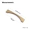 Goo-Ki GooKi 5128mm Hole Centers Zinc Alloy Cabinet PullModern Minimalist Style Champagne Bronze Cabinet Handle for DrawerDresser Cupboard Wardrobe Cabinet 6 Pack