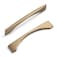 Goo-Ki GooKi 5128mm Hole Centers Zinc Alloy Cabinet PullModern Minimalist Style Champagne Bronze Cabinet Handle for DrawerDresser Cupboard Wardrobe Cabinet 6 Pack