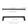 Asidrama 10 Pack 63 Inch160mm Matte Black Cabinet Pulls Cabinet Handles Cupboard Handles Kitchen Cabinet Hardware for Cupboard Drawer Pulls