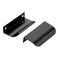 Ravinte Hardware 30 Pack Black Cabinet Handles 315 Inch 80mm Finger Edge Pulls 212 Inch Hole Center Finger Pulls for Cabinets