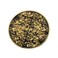 HIZEFSOO 2PCS Antique Round Plate Pulls Handles Cabinet Handles Half Moon Cabinet Pulls Vintage Style Drawer Pulls Zinc Alloy New Chinese Style Yellow Diameter 47inch