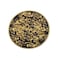 HIZEFSOO 2PCS Antique Round Plate Pulls Handles Cabinet Handles Half Moon Cabinet Pulls Vintage Style Drawer Pulls Zinc Alloy New Chinese Style Yellow Diameter 47inch