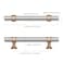 Asidrama 10 Pack 375 Inch96mm Brushed Satin Nickel and Champagne Bronze Kitchen Cabinet Handles Cabinet Pulls Kitchen Cabinet Hardware Cupboard Handles Drawer Pulls