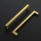 Ravinte Gold Cabinet Pulls Brushed Brass Kitchen Cabinet Handles Come with Screwdriver 8 in Hole Center 5 Pack