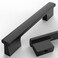 Asidrama 20 Pack 4 Inch102mm Matte Black Cabinet Pulls Kitchen Cabinet Handles Black Cabinet Pulls Cabinet Hardware for Cupboard Drawer