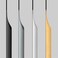 Shozafia 5 Pack Finger Pulls for Cabinets Streamlined Long Concealed Handle for Home Kitchen Door Drawer Cabinet Mount Finger Edge Tab Pull Aluminum Black800mm315 Overall Length