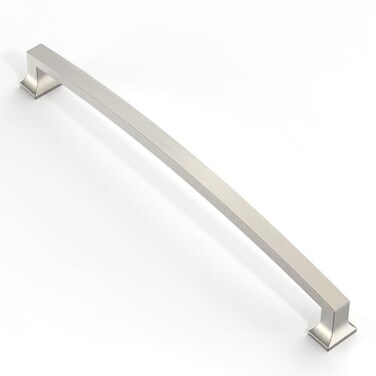 Asidrama 10 Pack 10 Inch254mm Brushed Satin Nickel Kitchen Cabinet Handles Cabinet Pulls Kitchen Cabinet Hardware for Cupboard Drawer Pulls