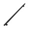 khtumeware 1 Pack 18 Inch457mm Soild Knurled Appliance Pulls Matte Black Cabinet Pulls Drawer Pulls Kitchen Hardware Kitchen Handles for Cabinets Cupboard Handles
