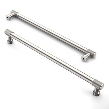 Asidrama 10 Pack 10 Inch254mm Brushed Satin Nickel Cabinet Pulls Cabinet Handles Cupboard Handles Kitchen Cabinet Hardware for Cupboard Drawer Pulls