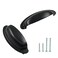 PHITUODA 12 Pack Antique Black Cup Drawer Pulls 35 Inch Hole Center Vintage Drawer Pulls Handles Cabinet Pulls Kitchen Cabinet Wardrobe Furniture Hardware Length 105mm Width 38mm