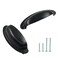 PHITUODA 12 Pack Antique Black Cup Drawer Pulls 35 Inch Hole Center Vintage Drawer Pulls Handles Cabinet Pulls Kitchen Cabinet Wardrobe Furniture Hardware Length 105mm Width 38mm