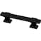 Franklin Brass 5 Pack Matte Black Adjustable Drawer Pulls Kitchen Cabinet Handles Cupboard Knobs and Dressers Fits 138 to 4 inch 35102mm Hole Center AdjustaPull