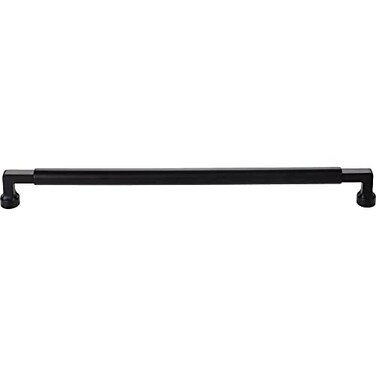 Top Knobs Cumberland Pull 12 Inch cc Flat Black