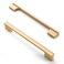 Asidrama 10 Pack 7 Inch177mm Brushed Gold Cabinet Pulls Kitchen Cabinet Handles Gold Cabinet Pulls Cabinet Hardware for Cupboard Drawer