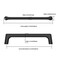 Asidrama 30 Pack 5 Inch128mm Matte Black Cabinet Pulls Cabinet Handles Cupboard Handles Kitchen Cabinet Hardware for Cupboard Drawer Pulls
