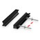 homdiy 10 Pack Adjustable Black Cabinet Pulls 1 to 4 25102mm Adjustable Hole Distance Drawer Pulls
