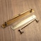 Goo-Ki GooKi 504 cc Antique Brass Cabinet Pulls with Backplate Zinc Alloy Kitchen Hardware 2 Pack Vintage Brass Drawer Pulls Bar Cabinet Handles with Spacer