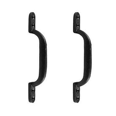 Renovators Supply Manufacturing Black Door Pull Wrought Iron Drawer Pull 6 Cabinet Door Pull Renovators Supply