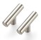 JOY DECOR 15 Pack Cabinet Knobs Brushed Nickel Cabinet Handles 2in Kitchen Cabient Knobs Single Hole Drawer Knobs for Dresser Drawers