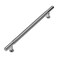 khtumeware 1 Pack 24 Inch610mm Soild Knurled Appliance Pulls Brushed Satin Nickel Cabinet Pulls Drawer Pulls Kitchen Hardware Kitchen Handles for Cabinets Cupboard Handles