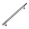 khtumeware 1 Pack 24 Inch610mm Soild Knurled Appliance Pulls Brushed Satin Nickel Cabinet Pulls Drawer Pulls Kitchen Hardware Kitchen Handles for Cabinets Cupboard Handles