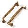 khtumeware 10 Pack 6 Inch152mm Antique Brass Cabinet Pulls Heavy Duty Solid Vintage Brass Cabinet Handles Kitchen Antique Bronze Cabinet Hardware for Cupboard Drawer Handles