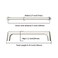 Asidrama 20 Pack 5 Inch128mm Brushed Satin Nickel Cabinet Pulls Cabinet Handles Cupboard Handles Kitchen Cabinet Hardware for Cupboard Drawer Pulls