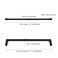 Asidrama 6 Pack 113 Inch288mm Oil Rubbed Bronze Cabinet Pulls Cabinet Handles Cupboard Handles Kitchen Cabinet Hardware for Cupboard Drawer Pulls