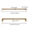 Asidrama 10 Pack 10 Inch256mm Antique Brass Cabinet Pulls Cabinet Handles Cupboard Handles Kitchen Cabinet Hardware for Cupboard Drawer Pulls