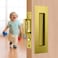 Loodmeo 6Inch Pocket Door Hardware Set Complete 304 Stainless Steel Kit with PopOut Ring Pocket Door Handle Edge PullDoor Thickness Minimum 1 714 inches